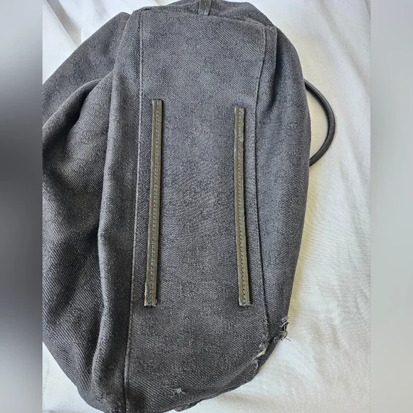 GUCCI tote black denim interlocking G Vintage - Picture 15 of 15